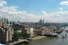 Downstream from top of TB Canary Wharf.jpg (13354 bytes)