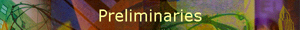 Preliminaries