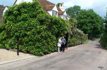 4x3 holly bush with John and Judy.jpg (20310 bytes)