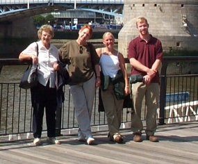 mum, JAC at Tower bridge enlarged.jpg (72016 bytes)