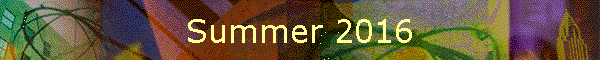 Summer 2016